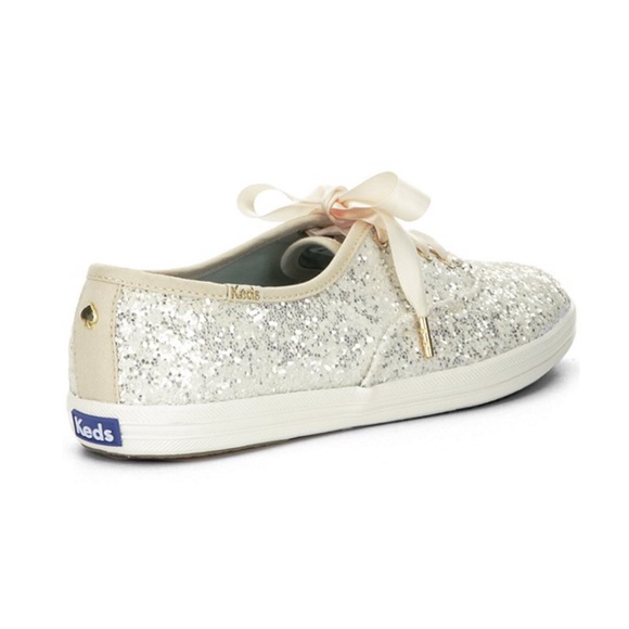 KATE SPADE • Keds Glitter Sneakers Glamour Shoes - Picture 5 of 6